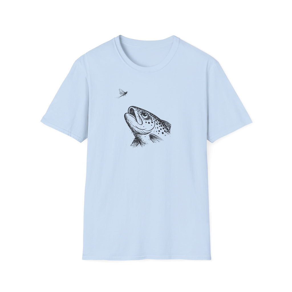 Trout Looking at Fly Shirt