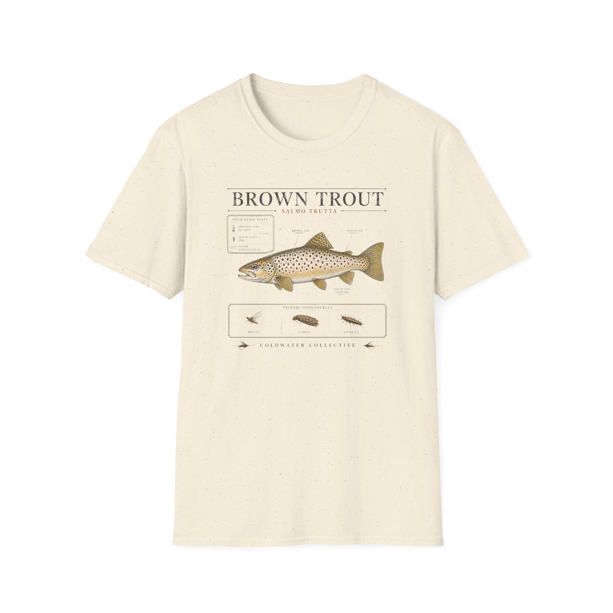 Brown Trout Species Plate Shirt