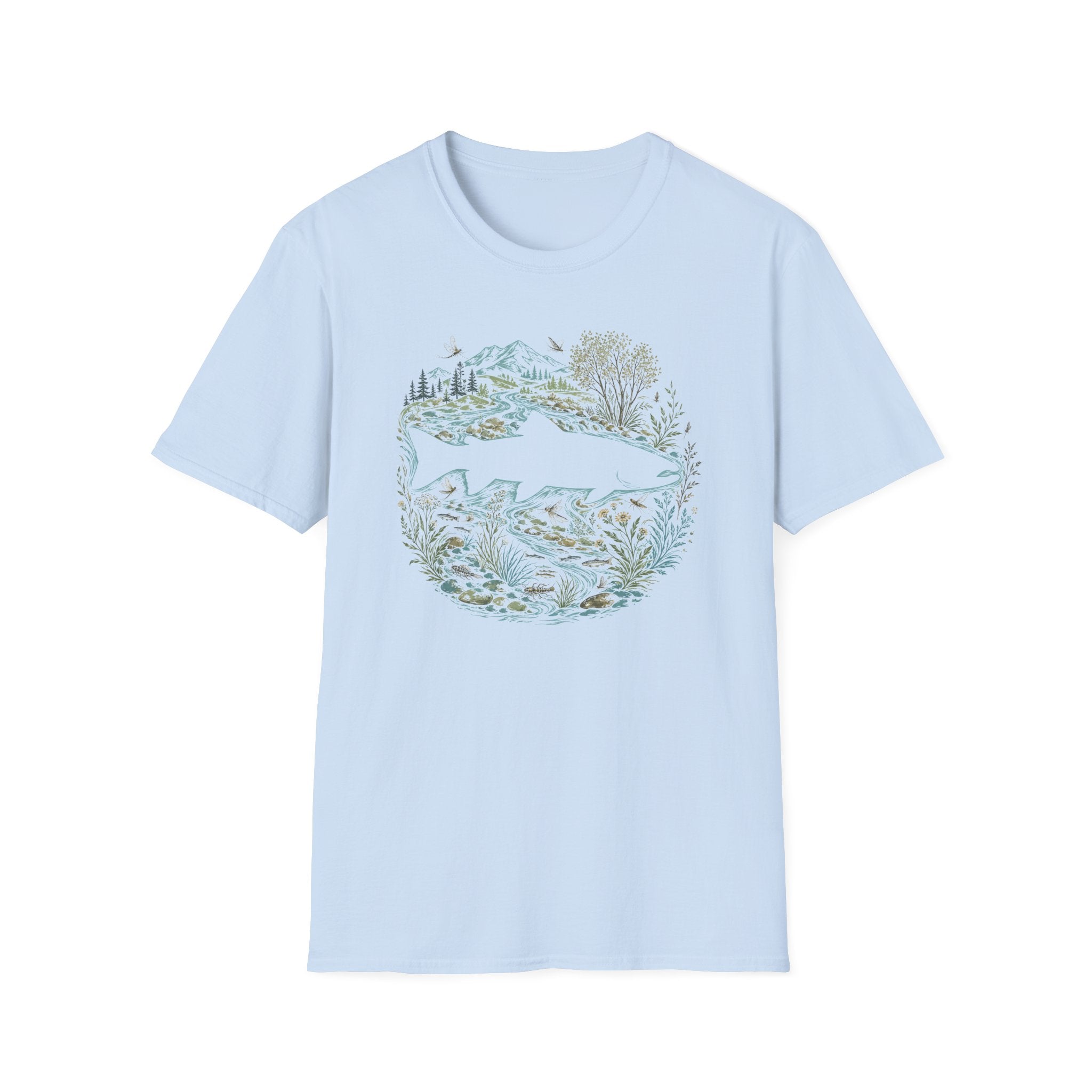 Trout Ecosystem Silhouette Shirt