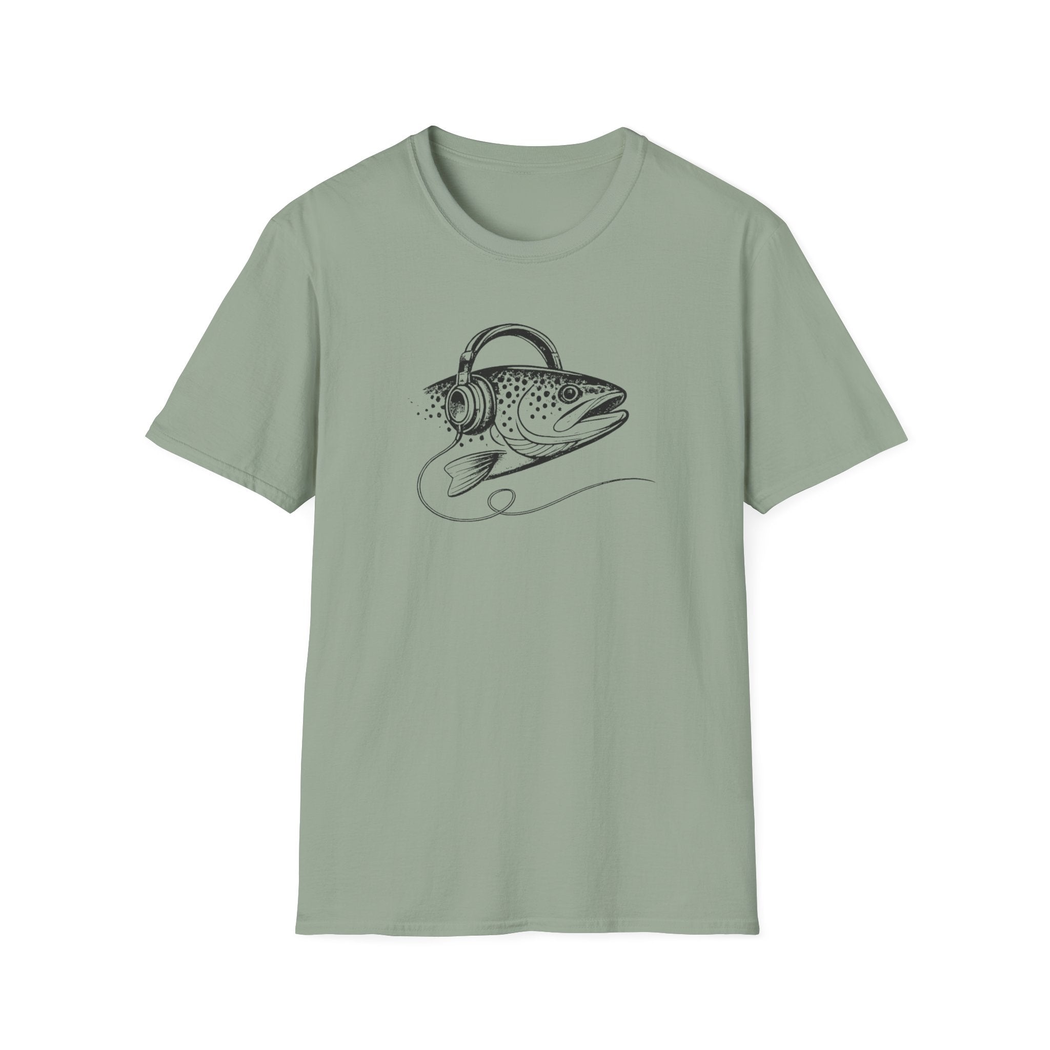 Trout Listening to Music Shirt