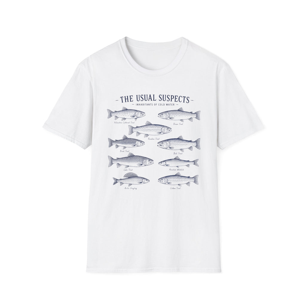 The Usual Suspects Trout Shirt