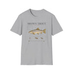 Brown Trout Species Plate Shirt