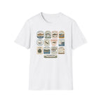 Vintage Trout Fishing Stickers Shirt