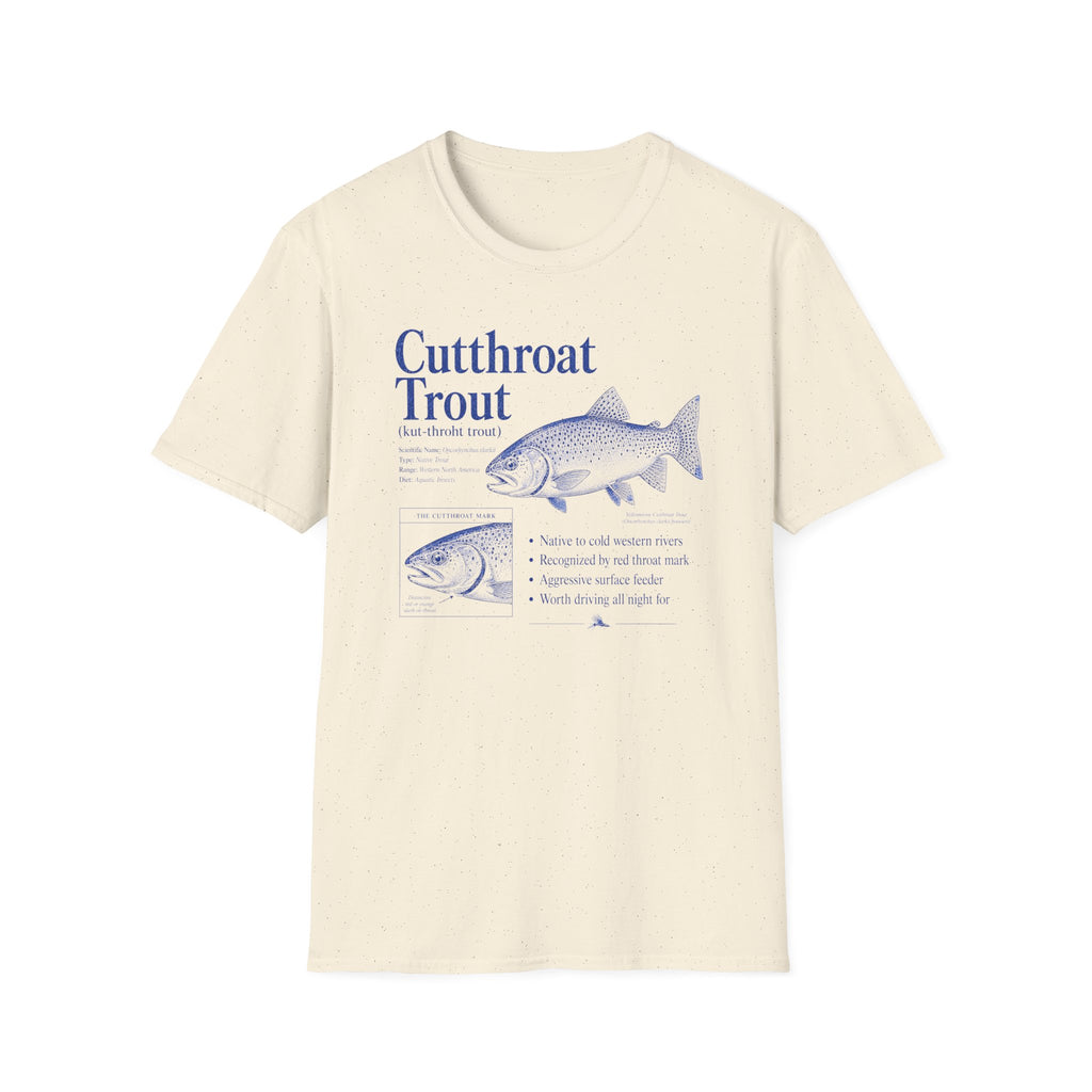 Cutthroat Trout Funny Definition Shirt