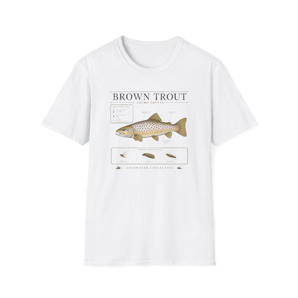 Brown Trout Species Plate Shirt