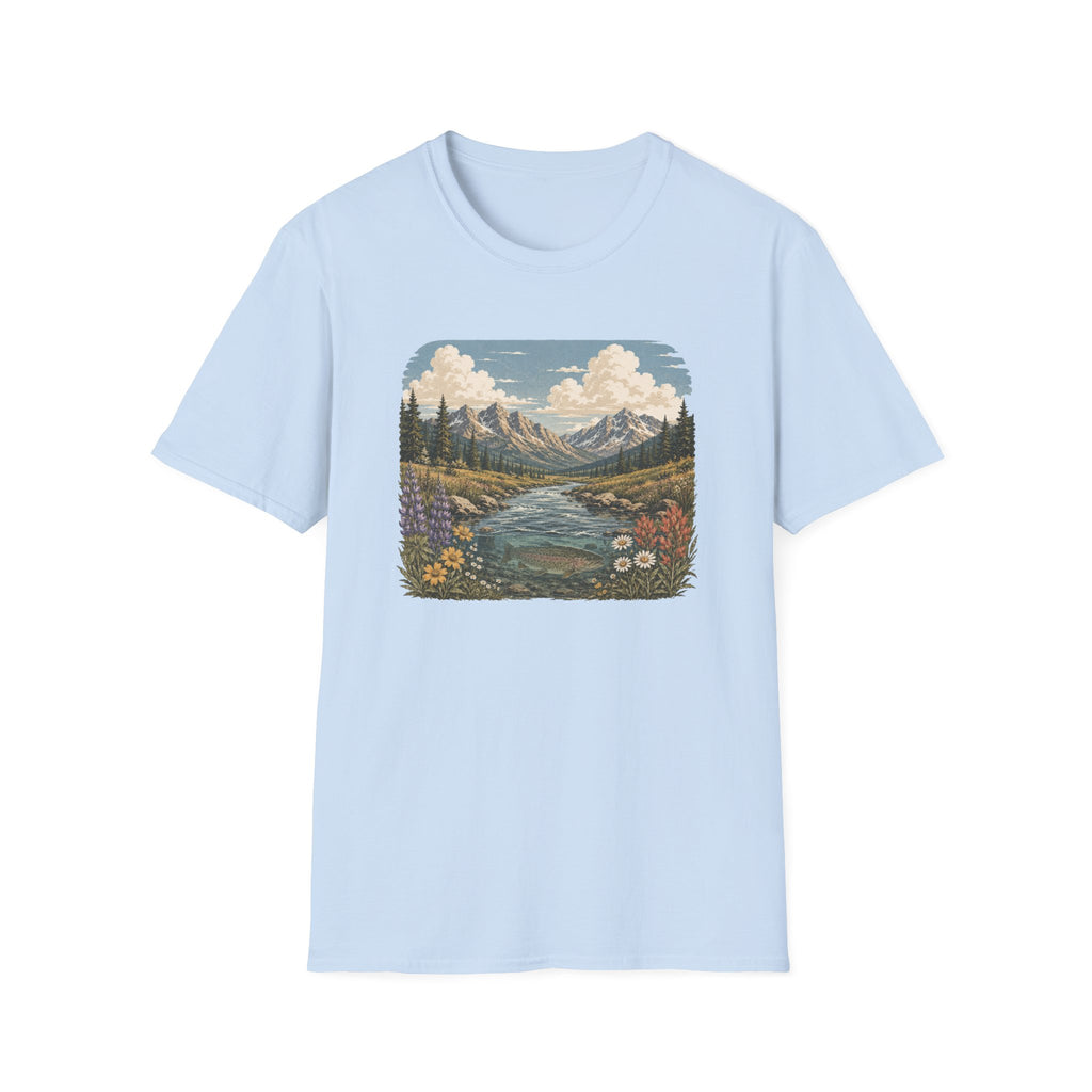 Nostalgic Mountain River Shirt