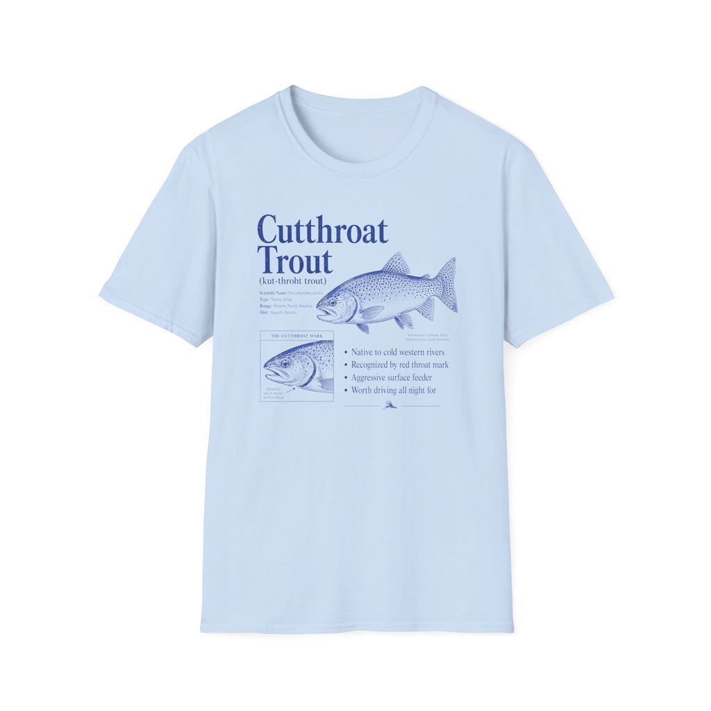 Cutthroat Trout Funny Definition Shirt