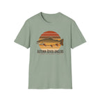 Autumn River Retro Sunset Shirt