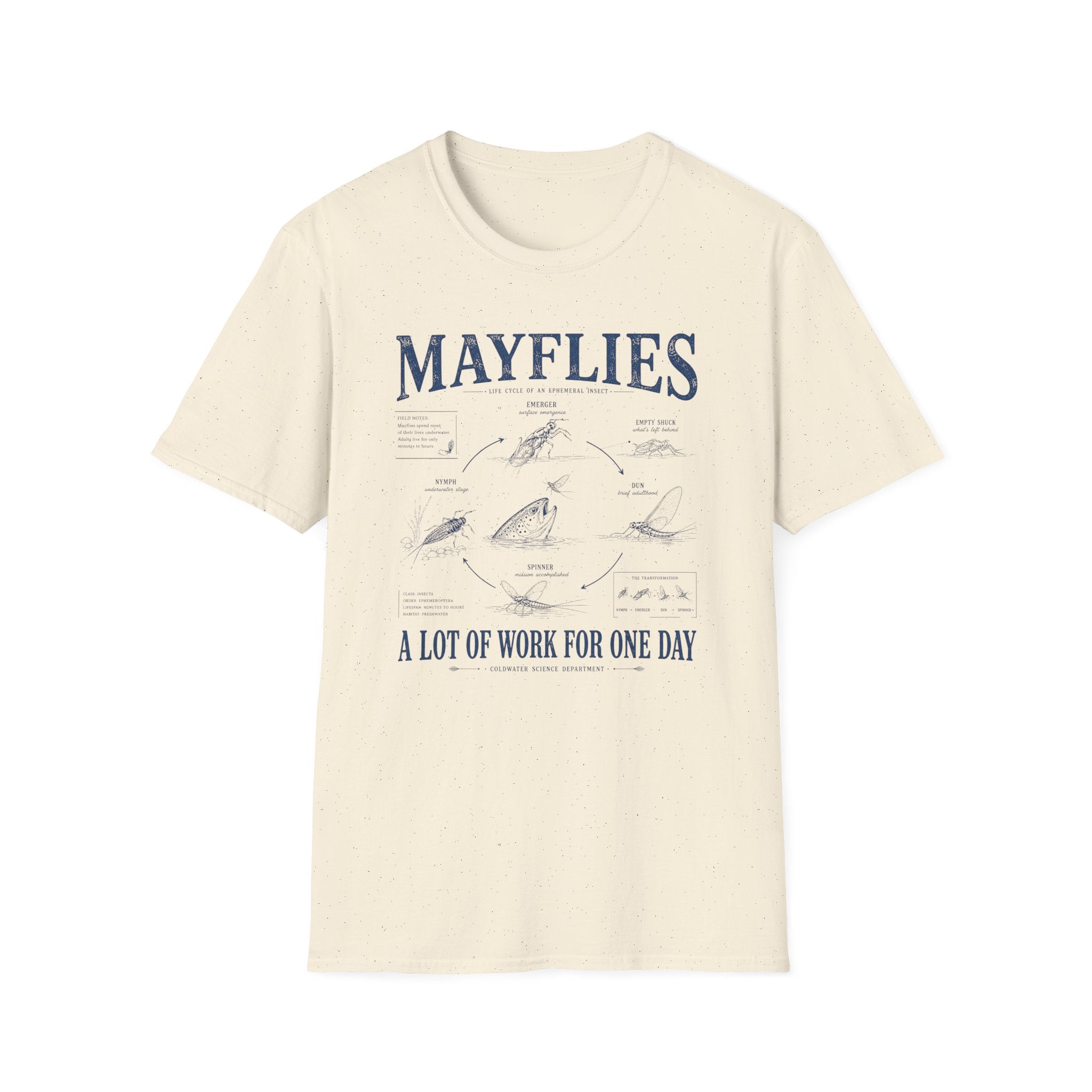 Mayflies Life Cycle Shirt