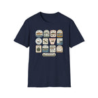 Vintage Trout Fishing Stickers Shirt