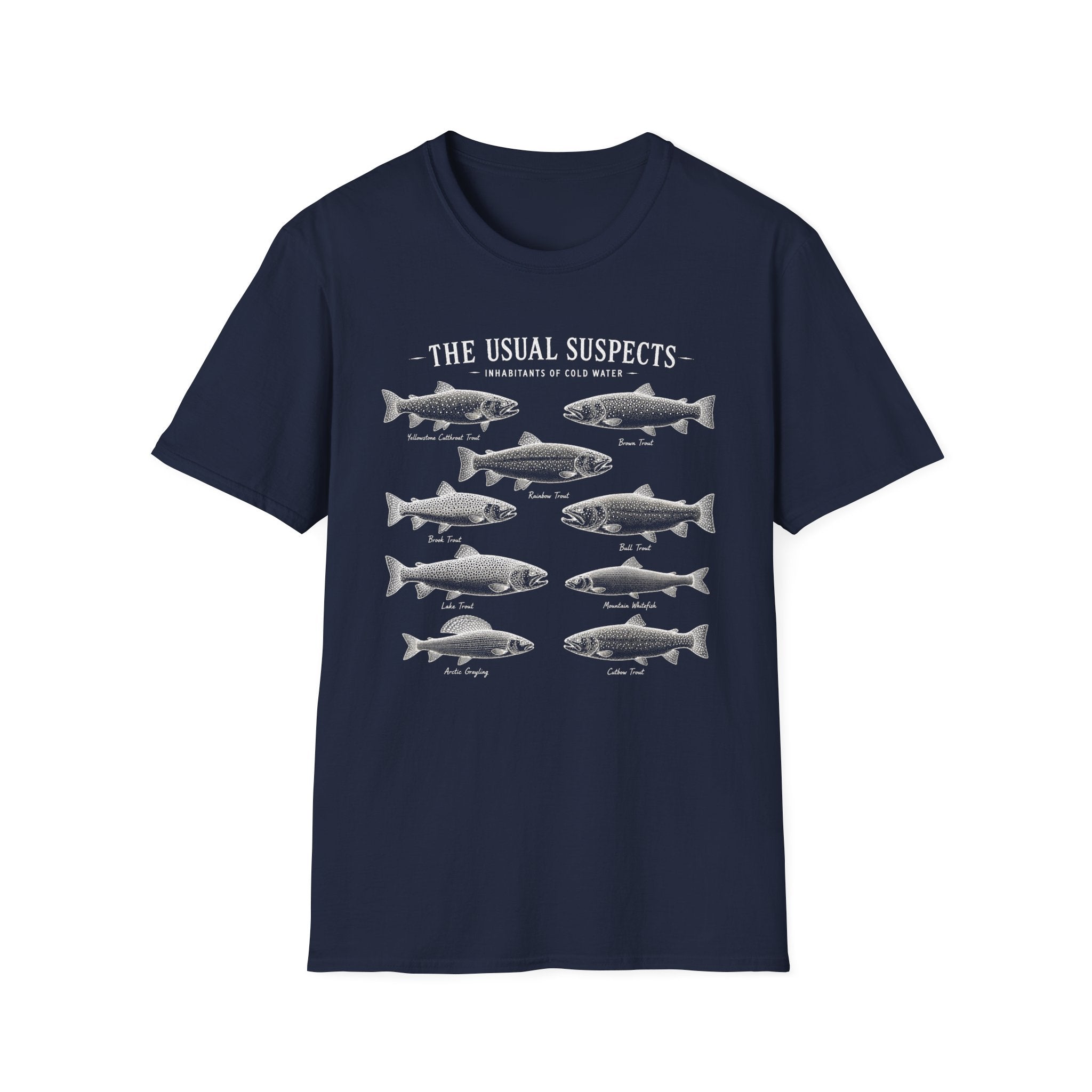 The Usual Suspects Trout Shirt