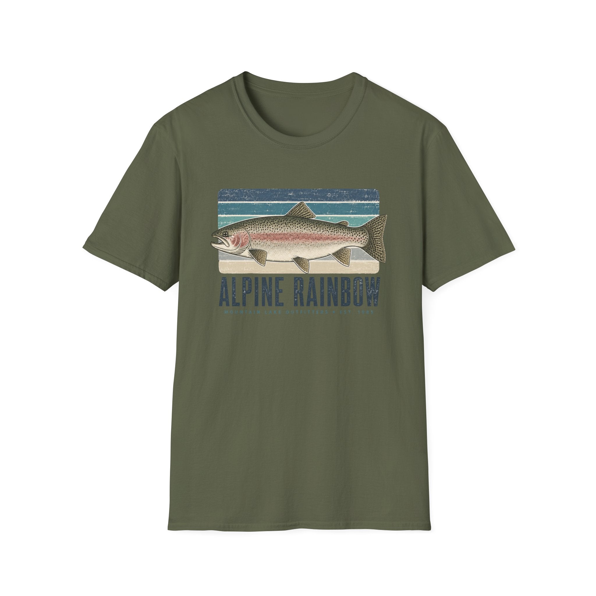 Alpine Rainbow Retro Sunset Shirt