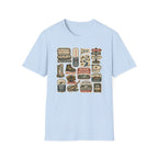 Vintage River Life Stickers Shirt