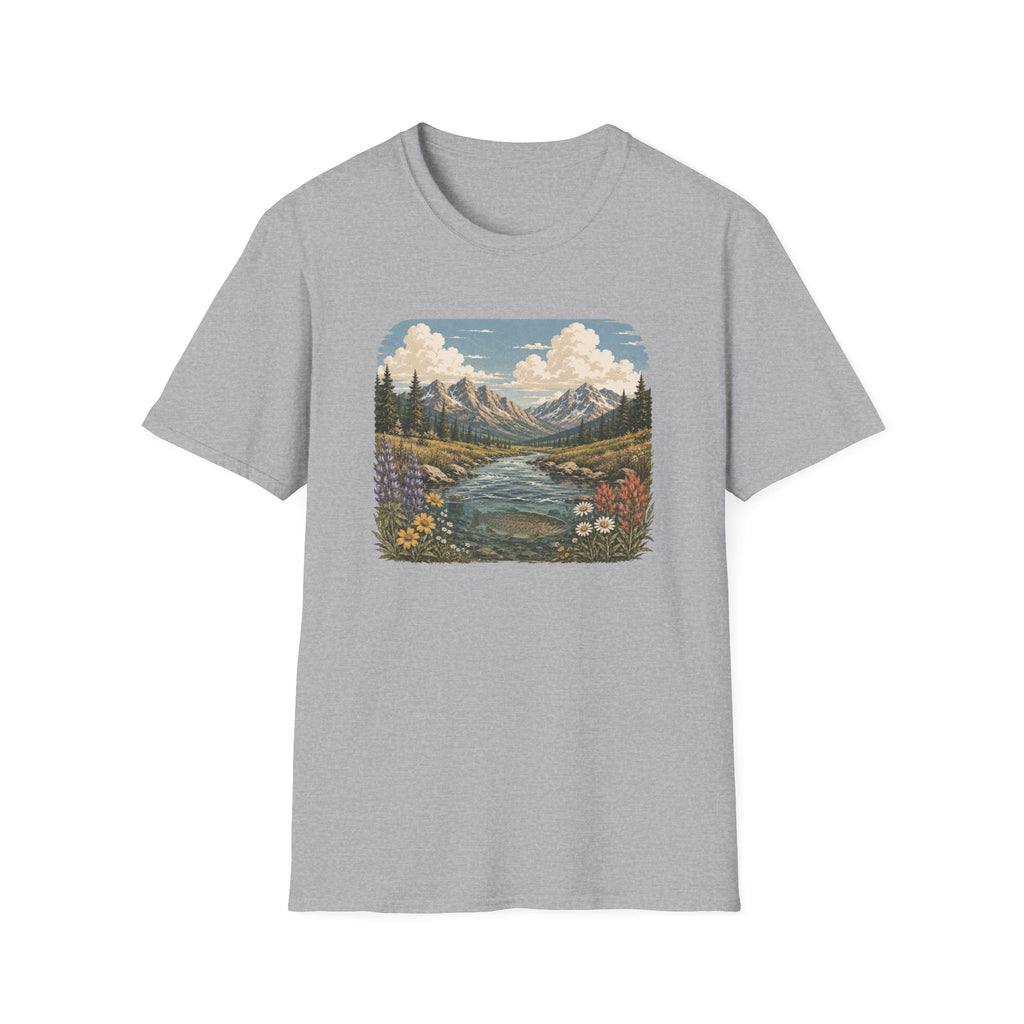 Nostalgic Mountain River Shirt