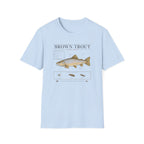 Brown Trout Species Plate Shirt