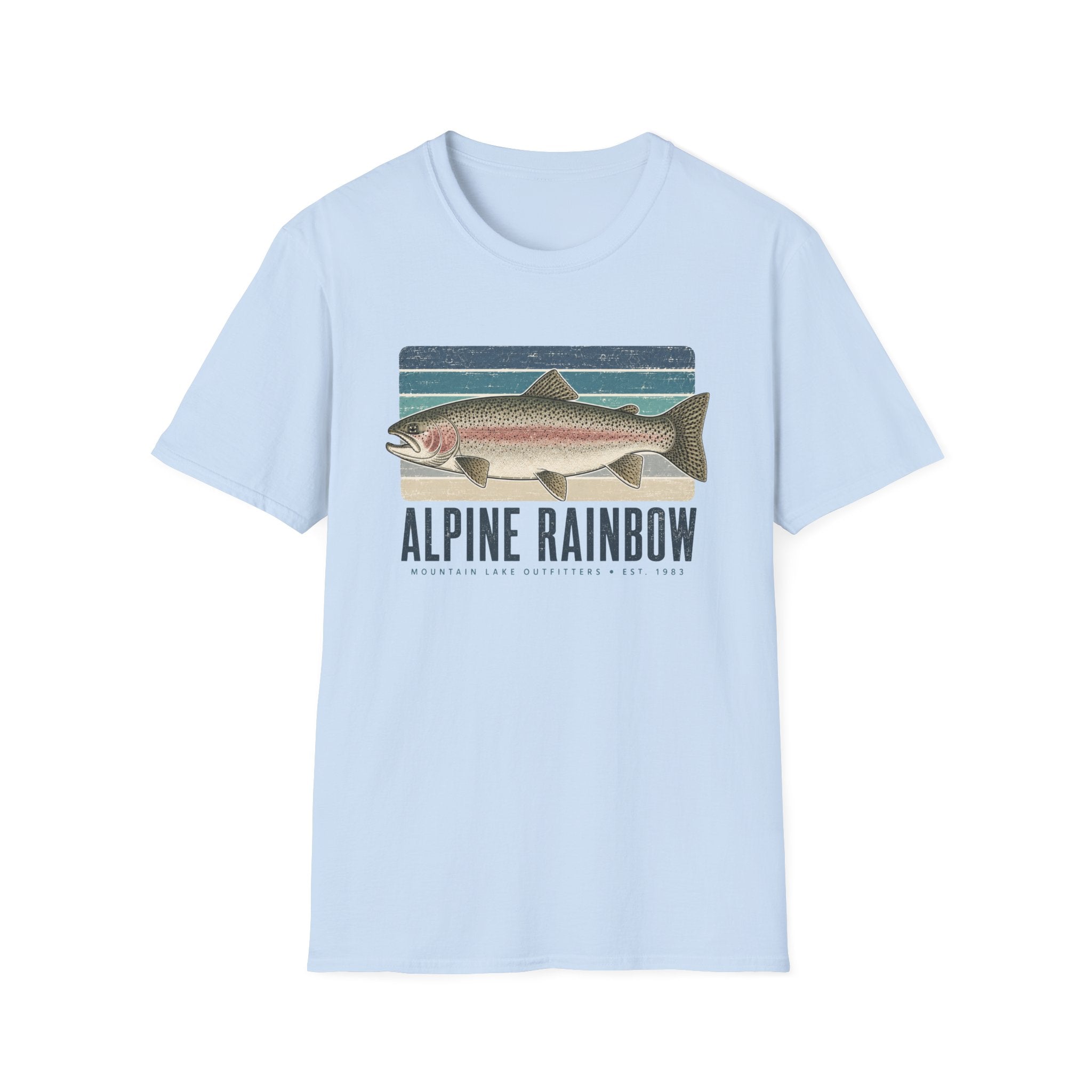 Alpine Rainbow Retro Sunset Shirt