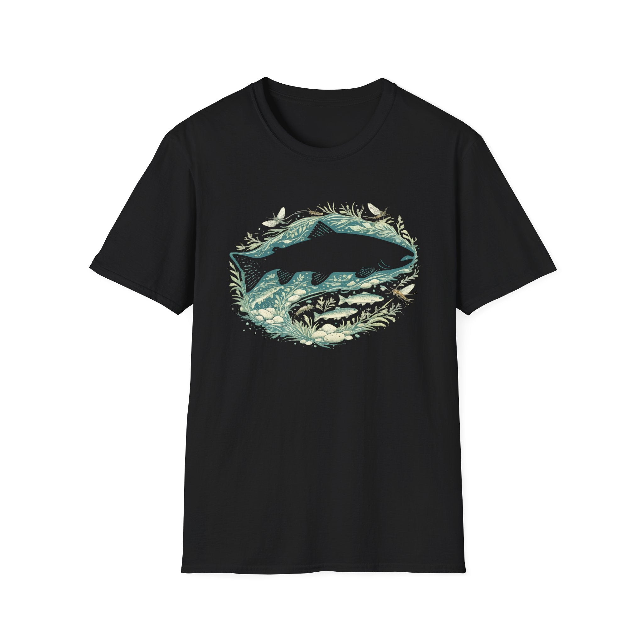 Single Trout Silhouette Shirt