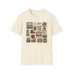 Vintage River Life Stickers Shirt